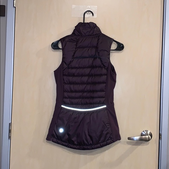 NWOT Lululemon Purple Down for a Run Vest - Picture 3 of 5